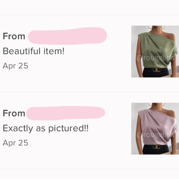 Dark Green Satin Draped Asymmetrical Blouse Top - Picture 11 of 12